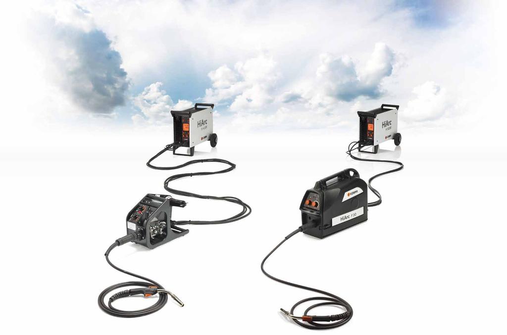 HiArc family Simply easy welding solutions HiArc S 140 delivers 35% ED @ 140 amps, is easy to use, durable, compact and light