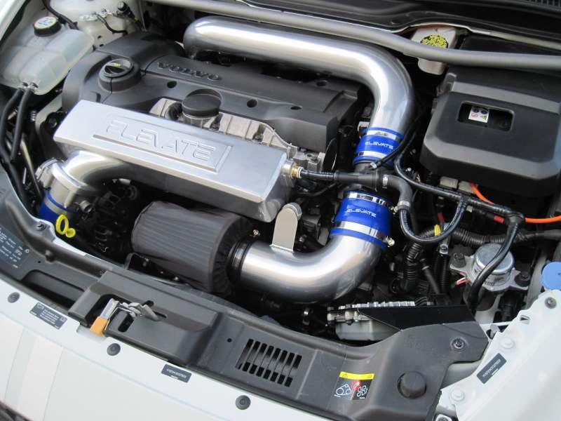 Assemble Air Intake as below by securing air filter to pipe (leave air filter loose) and securing the silicone reducer hose to pipe. Fit the water repellent cover to the air filter. 15.