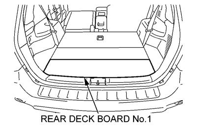 4. Installing the Wire Harness (a) For vehicles with third seat, move the third