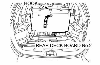 third seat, remove rear deck board No.2. (Fig. 4-7) Fig.