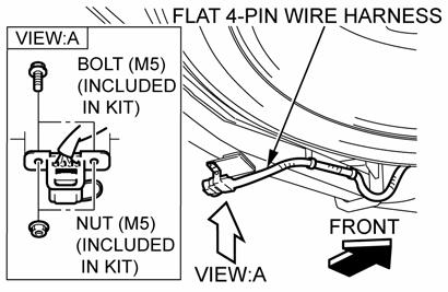(i) Remove vehicle floor grommet and discard. (Fig.4-9) Fig.