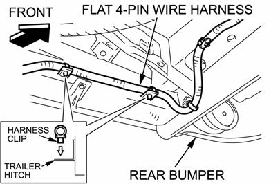 harness grommet to the vehicle hole. (Fig. 4-10) Fig.