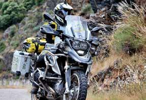 Trials and experience have shown that the linear Touratech Suspension *CSC* (Constant Safety Control) steering damper with its permanent assistive effect adds a whole new dimension to riding.