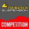 The following features distinguish Touratech Competition suspensions: Special Touratech setup for balance and damping Adjustable rebound damping at the bottom of the shock absorber Large 16 mm piston