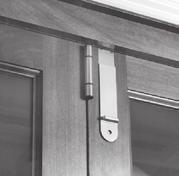 PVD brass (TG) finish is custom order, call for manufacturing time. The flush-mounted flushbolts, rounded style and 1 (25mm) throw are designed for use with sliding and folding doors.