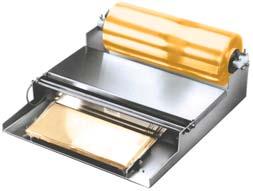 Platters are held securely on 1 1/2 angle runners.