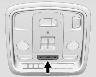 Interior Lighting Instrument Panel Illumination Control Dome Lamps The brightness of the instrument panel lighting and steering wheel controls can be adjusted.