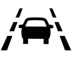 Warning (Continued) lane or give a Lane Departure Warning (LDW) alert, even if a lane marking is detected. The LKA and LDW systems may not:.