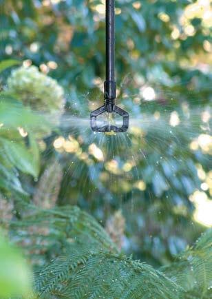 Rotor Max Midi Sprinklers Robust and reliable spinner sprinkler for use above and below plant foliage and with two trajectory options. Excellent sprinkler distribution patterns and performance.