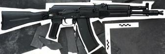AK-100 variants Type: Assault rifle Calibre: 5.45 39 mm, 5.56 45 mm, 7.