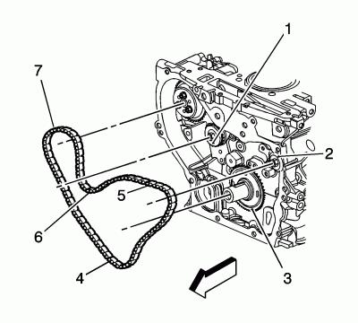 Page 10 of 29 1. If replacing the balance shaft timing chain, perform the following steps, if not proceed to step 10. 2. Install the balance shaft drive sprocket.