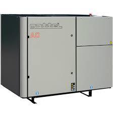 AIR CENTER (AC) SERIES 5 60 HP 34 328 SCFM Wye-Delta Starting Cabinet Enclosed Mattei s AC Series sets a new standard in air compressors with sophisticated high-efficiency performance, quiet