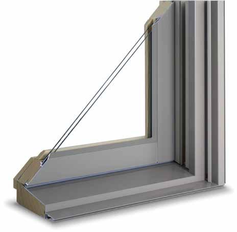 As with all Lincoln double hungs, sash tilt easily for cleaning and are available in custom sizes.