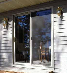 Styles Narrow Stile/Wide Stile: Constructed with contemporary narrow stiles and rails, traditional sliding patio doors provide the most visible glass of all our door products.