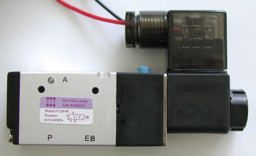 Optional) EB = Exhaust Outlet B Port (Connection Optional) Connection of 3V100 400 & 4V100-400 Solenoid Coils Electrical Connections To connect DIN coils: 1.