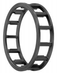 Wave spring washer Inner ring Outer ring Sleeve Fig. 4 Comparison between conventional and pressed steel bearing 2. 3.