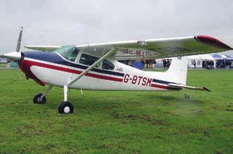 allows adequate ground clearance for a larger propeller and is more desirable for operations on unimproved fields.