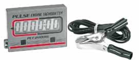 Electronic tachometer: for 2 and 4 stroke engines,