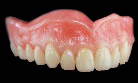 This material complies with the requirements of ISO 1567 Type 2 Class 2 denture base