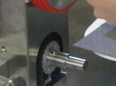 When making adjustments always loosen the large nuts on the threaded rod from the top down and then tighten