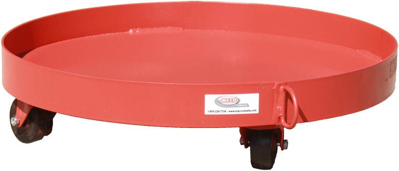 MODELS WITH ZINC ELECTRO-PLATED HANDLE MODEL DRUM I.D. SWIVEL NO. SIZE CASTERS HEIGHT CAPACITY SDD55R-H 55 gallon 23 1 4" 3" Hard Rubber 5 3 8" 900 lbs. 30 lbs.