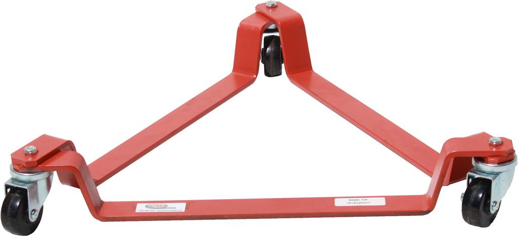 OUTRIggER DRUM DOLLY SAVE TIME, MONEY AND EFFORT BY MAKING DRUMS MOBILE Protective Steel Outriggers Over Each Caster Double-Welded Steel Frame With a 2 1 2" Deep Lip Four Heavy Duty Swivel Casters