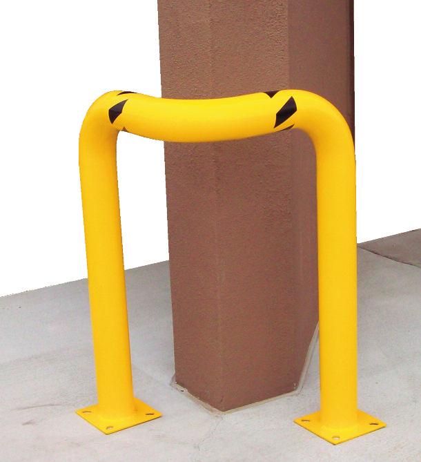 Guards with a 90 Bend Provide Excellent Protection to the Edge of Buildings HPPG4236 HPPG2436 LO-PROFILE PIPE GUARDS MODEL NO. HEIGHT LENGTH LPPG936 36" 53 lbs. 9" LPPG948 48 65 lbs.