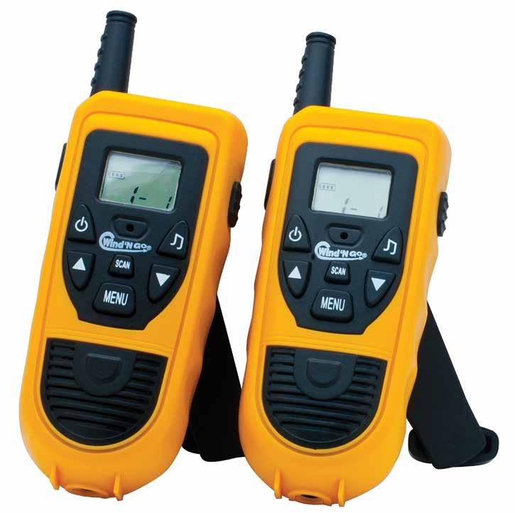 Two-Way Communication 10 2-Way Radios 2-way dynamo radio with 2 LED flashlight is ideal for backpacking, boating, sporting event management and emergency