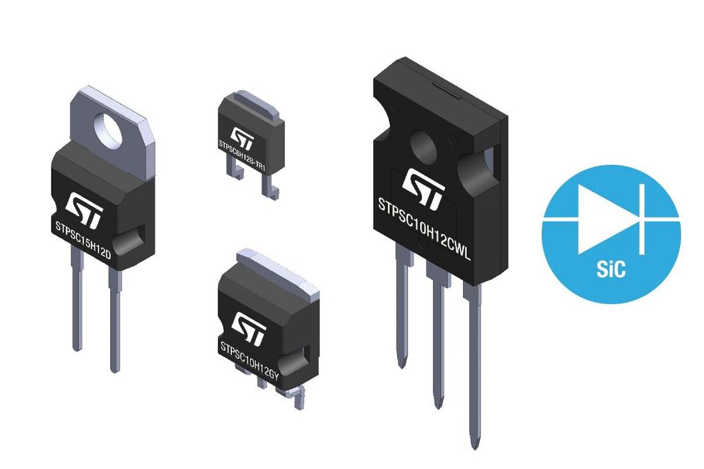 SiC Diode Technology Portfolio 44 ST has over 20 years experience in producing robust Schottky diodes SiC diodes are based on Schottky technology, on which