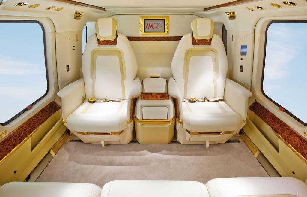 POWER BOARDROOM IN THE SKY With decades of experience crafting tailored interiors, Leonardo