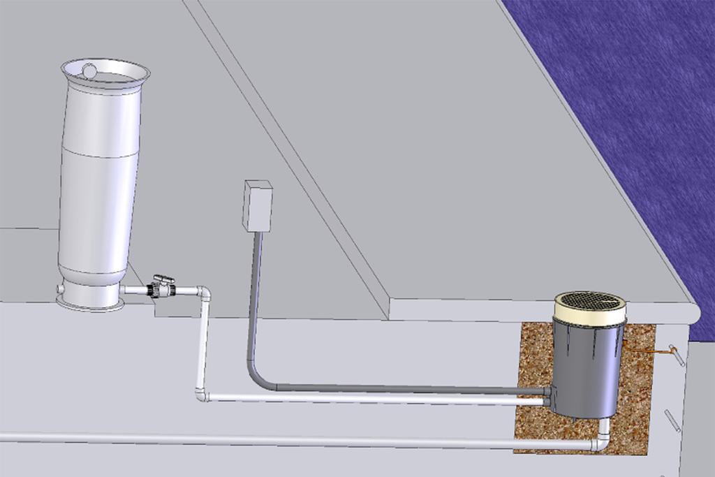 6 5. Plug the flex line in the housing by disconnecting the union between the deck housing and the Laminar.