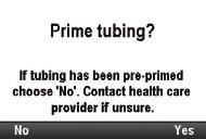 Prime Tubing After Changing a Cassette Note: If you are not changing the cassette but wish to prime the fluid path, use the Prime Tubing, No Cassette Change task. 1.