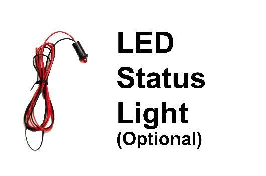 2. Status LED requires a hole to be mounted. See installer tips later in this tip sheet. This will serve as an indicator that lets you know what state the remote starter is in.