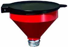 ACCESSORIES POLYETHYLENE FUNNEL WITH CAP REF 107TA7277 Capacity: 3,2 l For waste oil or chemical disposal With connection G2 for
