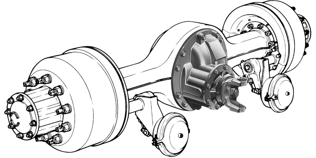 Revised 0-0 Single-Reduction Differential Carriers Single Rear Drive Axles, Rear-Rear Tandem Drive Axles and Front Drive Steer