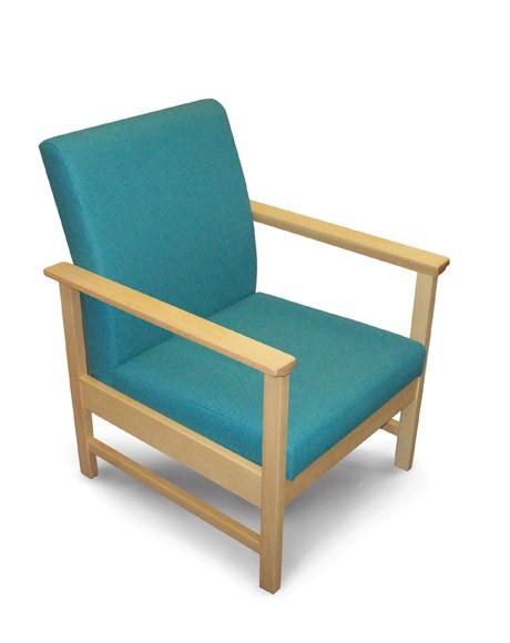 TO ORDER CALL: 0800 3580540 PAGE 23 The Clwyd 170.00 & VAT Specifications Seat Height Seat Width Available with or without arms, this low reception seat offers high levels of comfort and support.