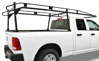 ) BLACK ONLY Part # Description #80000 All Full-Sized - For Trucks without Shell #0 Optional Extra Crossbar Covered Service Body Racks Medium-Duty Pro IV Pick Up Truck