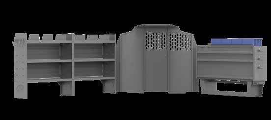 Cabinets 2 40080 Steel 3 Drawer Cabinet 1 40200 3-Tier Refrigeration Tank Rack 1 40030 Shelf Dividers (Set of 6) 1