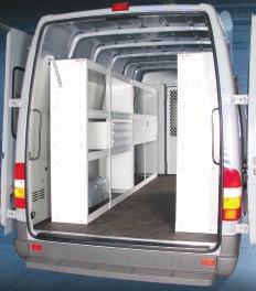 SPRINTER VAN Sprinter Van Interiors We have put together a variety of prepackaged interiors based on a 0" wheel base, high roof Sprinter van body.