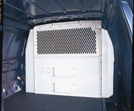 BULKHEAD PANELS AND STABILIZER KITS MAKE FOR A COMPLETE CUSTOM FIT BULKHEAD. It separates the driver s compartment from the cargo area for maximum protection from shifting loads.