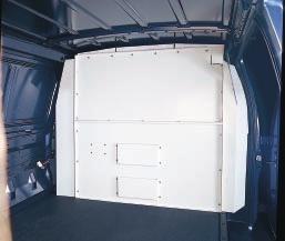 CUSTOM FIT BULKHEADS SOLID BULKHEAD SWING DOOR BULKHEAD Solid Bulkheads offer the driver maximum protection from shifting