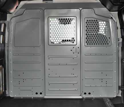 Partitions Transit Design Compatible with Transit s air bag system. LOW ROOF PARTITION S PANEL M PANEL C PANEL S-M-C SERIES PARTITIONS FOR TRANSIT VAN Choose from solid or perforated panels.