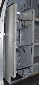 An automotive grade lock keeps expensive cargo secure and the adjustable divider helps keep contents segmented.