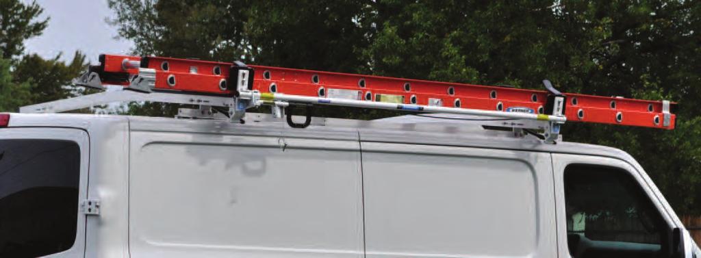 LADDER RACK OPTIONS EZ LOAD LADDER RACK NV CARGO STANDARD ROOF Cargo vans are getting taller each year and most grip lock style ladder racks do not take this factor into their design.