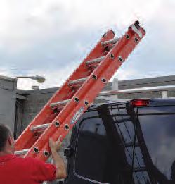 top Choice Ladder Keeper is designed to be loaded from outside the vehicle, the Ladder Keeper features a spring-loaded clamp that holds