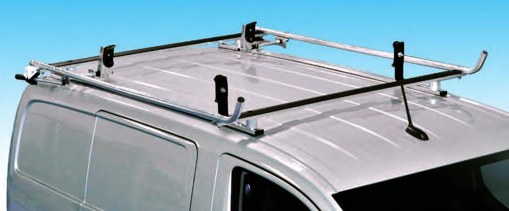 The all aluminum design provides years of service. GRIP-LOCK FEATURES AND BENEFITS Heavy-Duty actuating arm firmly grips ladder rungs to prevent shifting of ladder on rack.