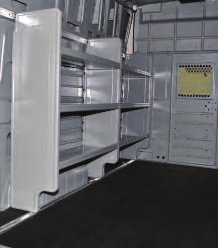 1 S1MCFSV Partition 1 LKLCV Ladder Keeper 1 3 WKC1LCVH Partition wing kit - high roof 1 NO CHARGE!