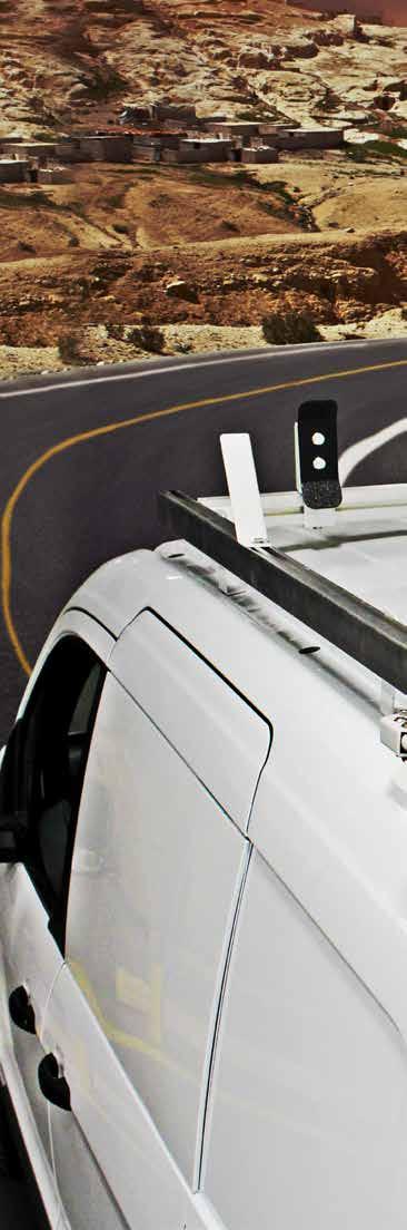 Too long to fit in the cargo area? Here s the answer. Roof raxx Roof Raxx securely store your ladder, conduit and other long materials on the roof of your van.