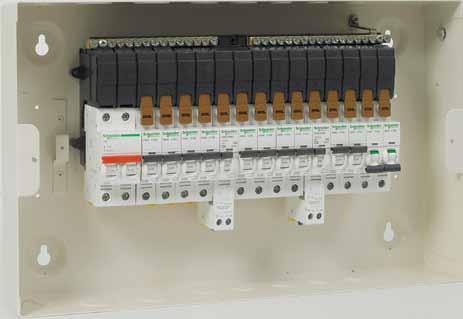 Features A type single phase distribution boards Fully shrouded neutral bars Fully encapsulated busbar system Fully shrouded connections when main switch is fitted Conversion of any outgoing way into