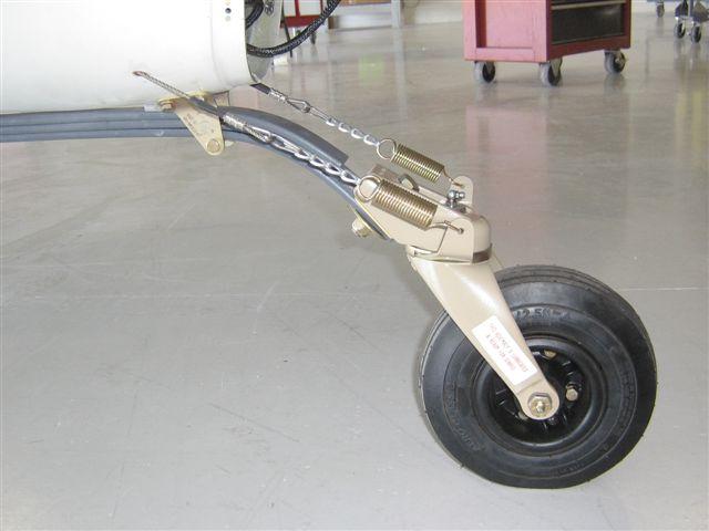 u. Connect tailwheel linkages 1.